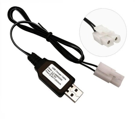 9.6V Nı-Cd / Nı-Mh Oyuncak Bataryası Usb Şarj Kablosu
