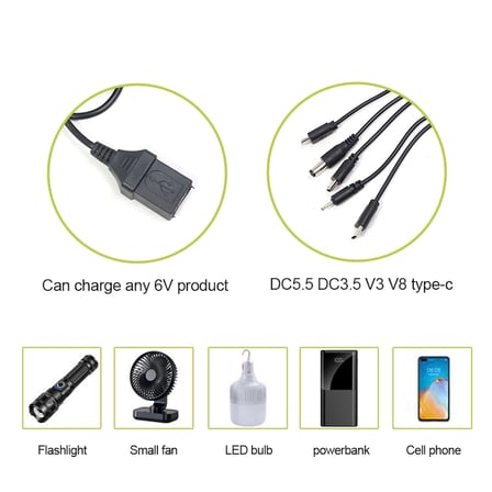 Wison Ws-6010 6V 3.5W 500 Mah Güneş Paneli Solar Sistem