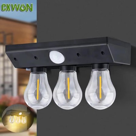Fithome Yt-819 3 Watt Suya Dayanıklı Hareket Sensörlü Solar Led Lamba