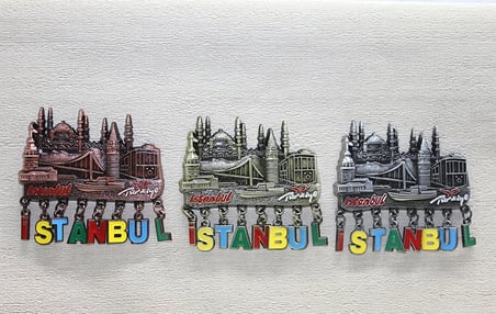 Sarkaçlı İstanbul Temalı Magnet Alk4305