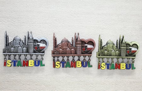 Sarkaçli İstanbul Temalı Magnet Alk4314