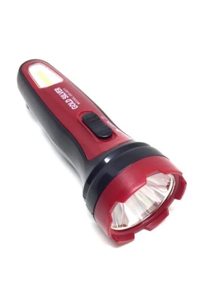 Gold Sılver Gs-4511 1 Watt+1 Watt Cob Led'Li Şarjlı El Feneri