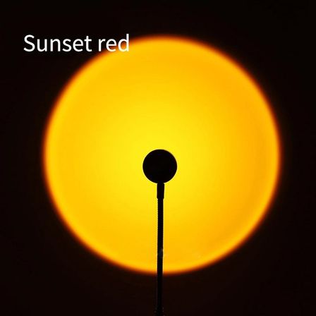 Taşınabilir Usb Sunset Lamba: Ev Ve Araba İçin Ambiyans Işığı