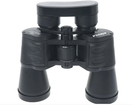 7X50 Kauçuk Kaplamalı Mavı Cam Mercekli Dürbün
