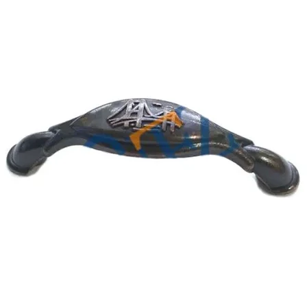 Dekoratif Zamak Boğaziçi Kulp - 64Mm, Eskitme, 100 Adet