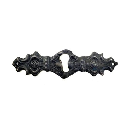 Antika Tarz Dekoratif Pirinç Anahtar Ağızlığı - 28X104Mm, Oksit