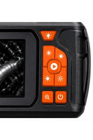 Ekranlı Tek Kameralı 20 Mt Sert Kablo Yılan Endoskop Kamera 8 Mm 4.3 Inc