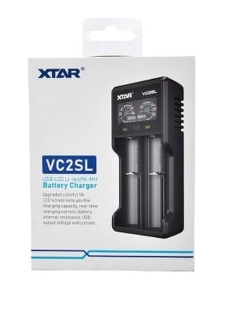 Xtar Vc2Sl İkili Li-Ion / Nı-Cd / Nı-Mh Pil Şarj Cihazı