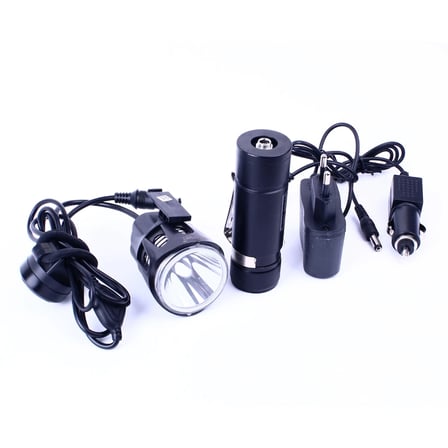 Black Wt-272-Profesyonel Bisiklet Lambası