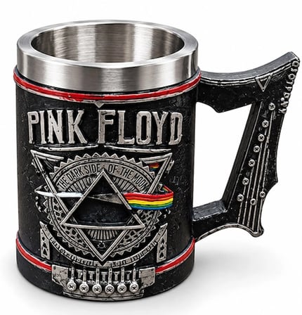 Pink Floyd 3 D Kabartmalı Paslanmaz Çelik Kupa Bardak Alk6575