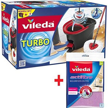 VİLEDA  TURBO PEDALLI TEMİZLİK SETİ 152441