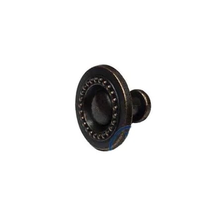 Dekoratif Zamak Düğme - 23X23Mm, Eskitme, 100 Adet