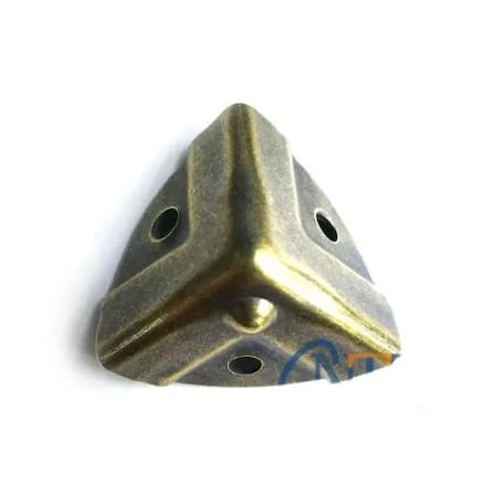 Dekoratif, Kutu, Sandık Köşesi - 35X22 Mm, Küçük, Antik, 100 Adet
