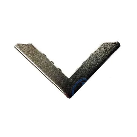 Kitap, Kapak, Menü, Albüm Köşesi, Büyük - 23X40Mm, Nikel, 10 Adet