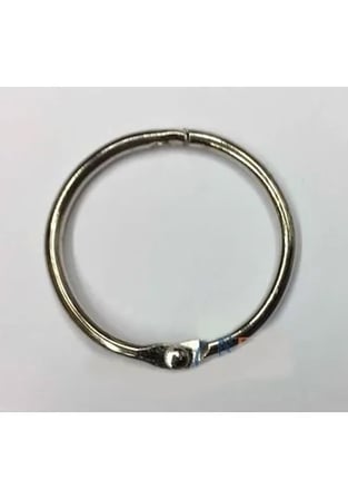 Kilitli Yuvarlak Halka, 2Cm - 100 Adet