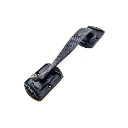 Antika Tarz Dekoratif Pirinç Ayak Tip Büyük Kapı Çekme Kolu - 220X50Mm, Oksit