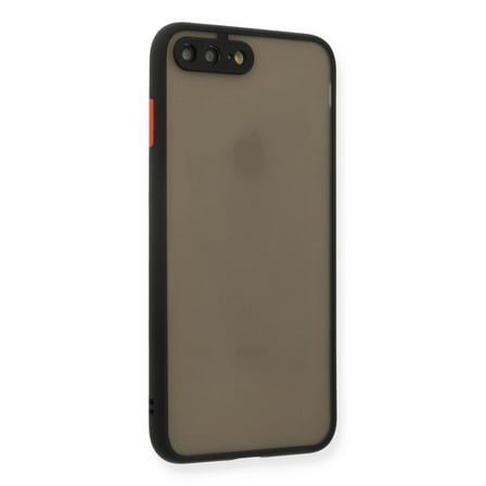 Newface Apple İphone 7 Plus Kılıf Montreal Silikon Kapak - Siyah