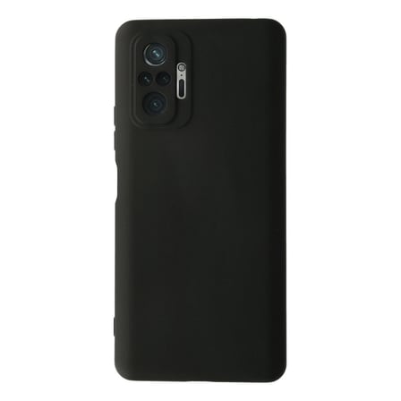 Xiaomi Redmi Note 10 Pro Kılıf Nano İçi Kadife Silikon - Siyah