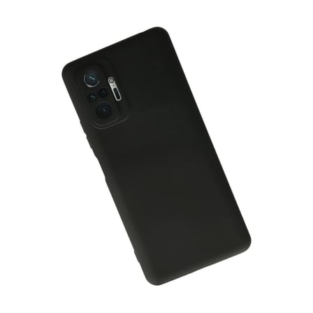 Xiaomi Redmi Note 10 Pro Kılıf Nano İçi Kadife Silikon - Siyah