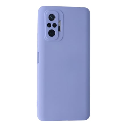 Xiaomi Redmi Note 10 Pro Kılıf Nano İçi Kadife Silikon - Lila