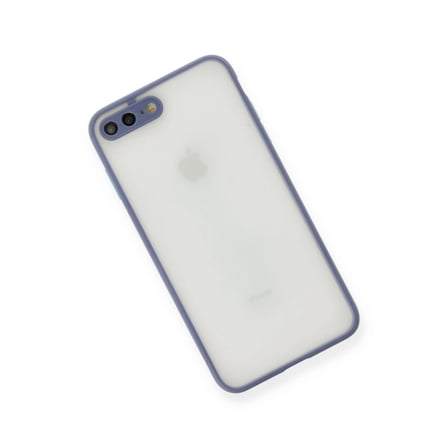 Newface Apple İphone 7 Plus Kılıf Montreal Silikon Kapak - Gri