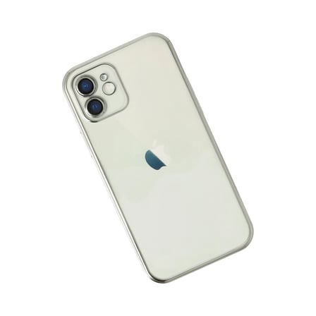 İphone 11 Kılıf Razer Lensli Silikon - Gümüş