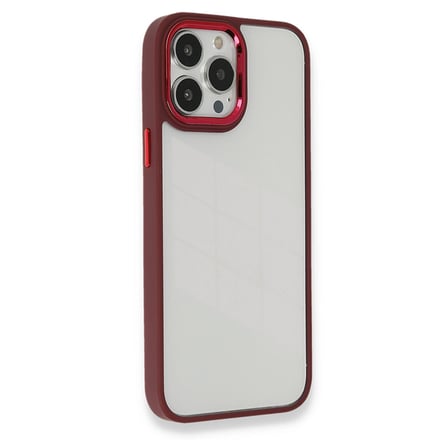 İphone 14 Pro Kılıf Dora Kapak - Kırmızı