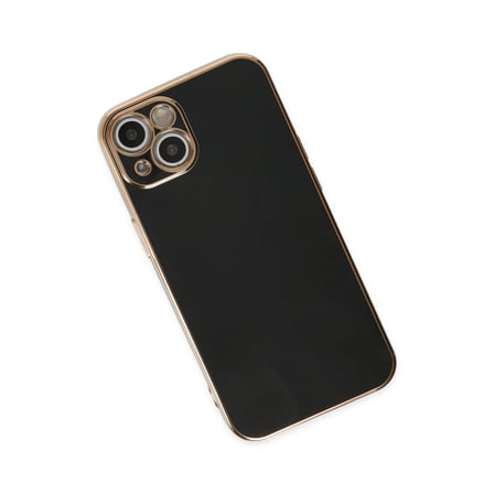 İphone 14 Kılıf Volet Silikon - Siyah