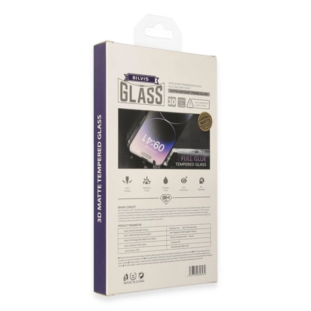 İphone 14 Bilvis 3D Mat Cam Ekran Koruyucu