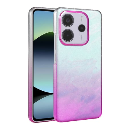 Xiaomi Redmi Note 14 4G Glossy Kapak - Mor