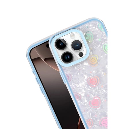 İphone 14 Pro Max Lumi Desenli Kapak - Mavi