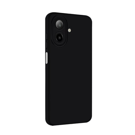Samsung Galaxy A07 4G Nano İçi Kadife Silikon - Siyah
