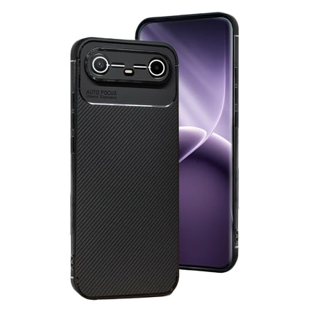 Tecno Spark Slim 5G Auto Focus Karbon Kapak - Siyah