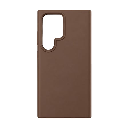 Samsung Galaxy S24 Ultra Kılıf First Silikon - Kahverengi