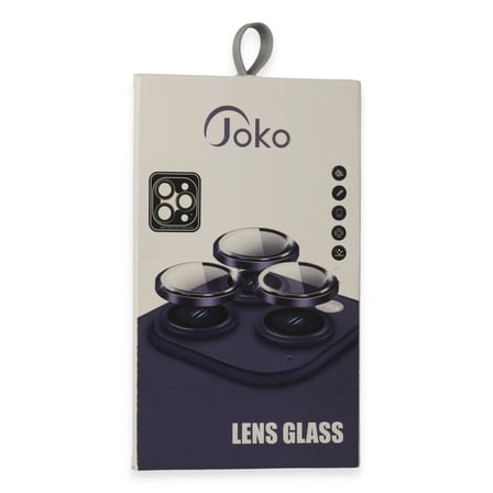 Joko İphone 15 Pro Max Pvd Metal Kamera Lens - Lacivert