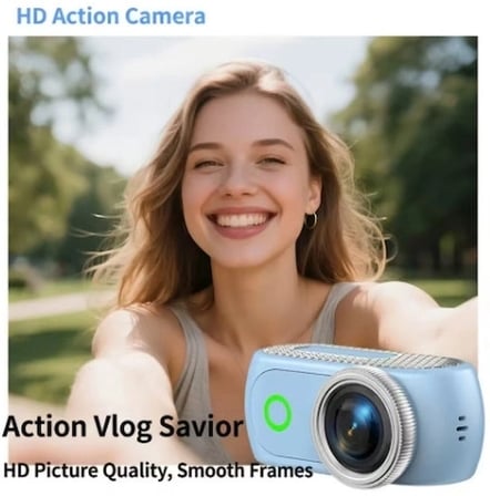 1080P Dijital Video Kamera (32Gb) Kart Dijital Vlog Fotoğraf Makinesi Türkçe