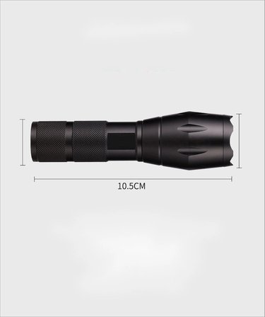 Gold Orion Km-108 T6 Led Şarjlı El Feneri 5 Modlu 200 Metre Işık Mesafesi