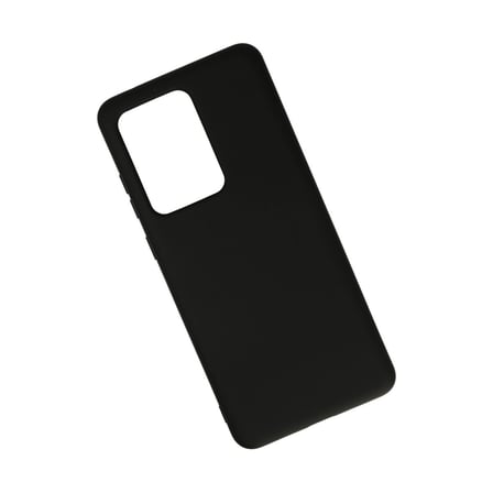 Samsung Galaxy S20 Ultra Kılıf Nano İçi Kadife Silikon - Siyah