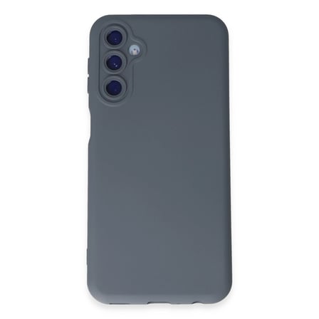 Samsung Galaxy M14 5G Kılıf Nano İçi Kadife Silikon - Gri