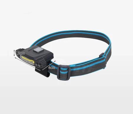 Police Ps- Usb Şarjlı Cob Led Şapka Feneri