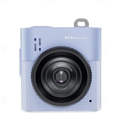 Dijital Kamera 64Mp 16X Digital Zoom 1.4’’Ekranlı Video Kamera Taşınabilir Tasarım