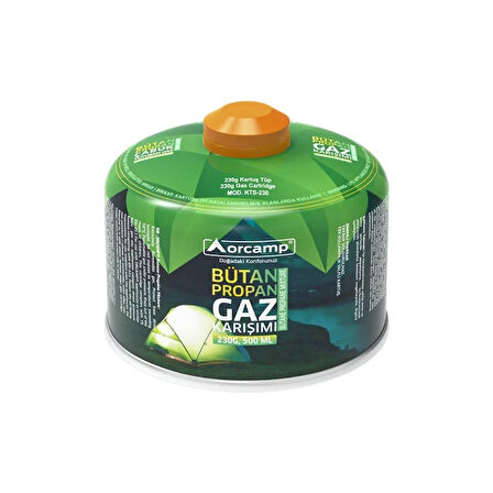 Orcamp K-502 Katlanabilir Kamp Ocağı + 1 Adet KTS-230 Gram Kartuş