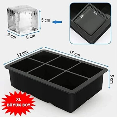 XL Küp Buz Kalıbı