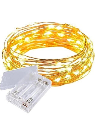 10 Metre Pilli Peri Led, Dekor Işık (Günışığı)