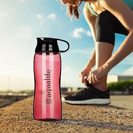 2 Adet 750 ml Su Matarası (Kırmızı-Yeşil)