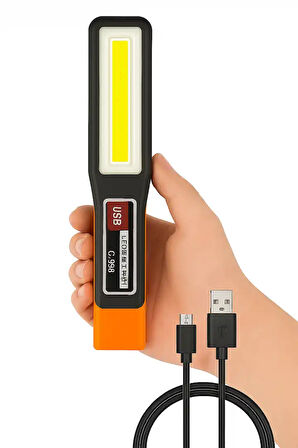 Mercamp Outdoor Manyetik Askılı Şarjlı LED Lamba