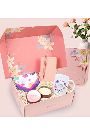 Öğretmenler Günü Kişiye Özel Tükenmez Kalem & Kupa & Kutulu Mum & Not Defteri & Fular Hediye Seti