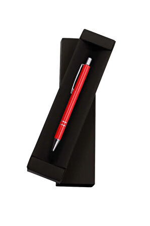 Mantar Defter & Kırmızı Tükenmez Kalem & Özel Deri Kılıflı 500Ml Kırmızı Matarası Seti