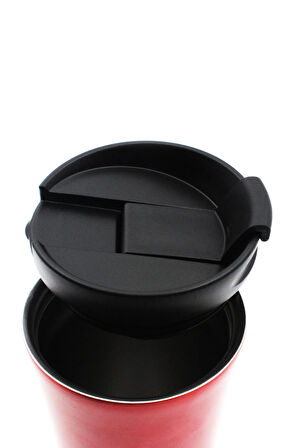 Kırmızı 500ml Çelik Termos