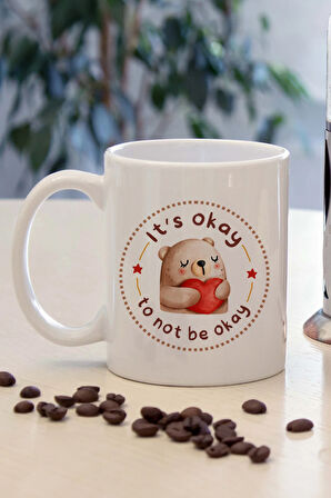 Kupa & Saten Uyku Bandı & Saten Toka & Mini Kolonya & Mini Love Ayıcık Hediye Seti